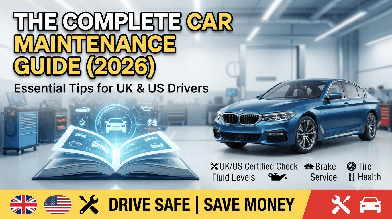 The Complete Car Maintenance Guide (2026): Essential Tips for UK & US Drivers
