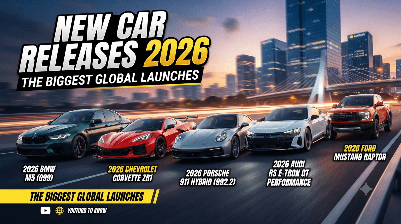 New Car Releases 2026: The Biggest Global Launches You Need to Know