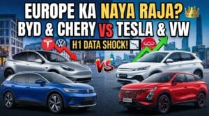 BYD and Chery Europe sales surge competing with Tesla and Volkswagen