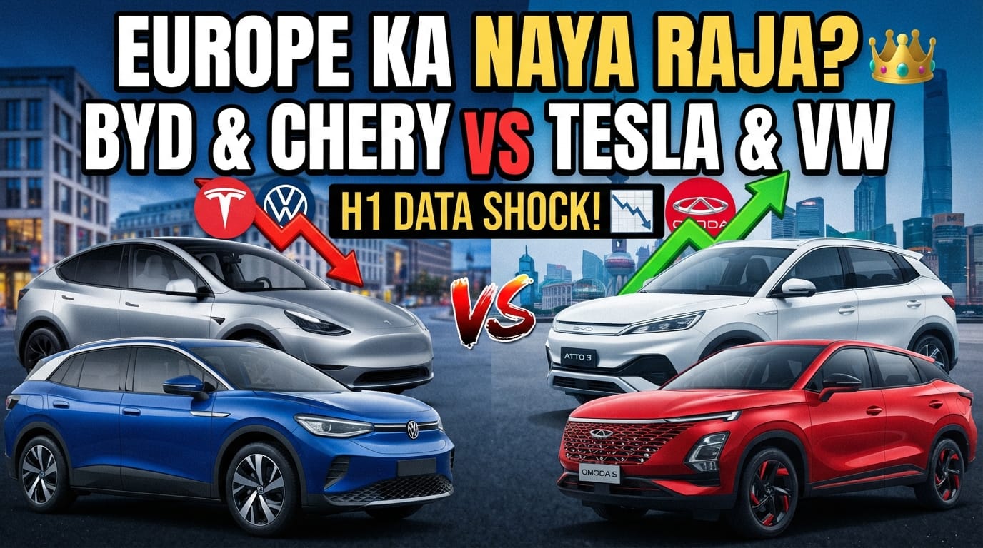 BYD & Chery Europe Sales: Are Tesla & VW in Trouble? (2026)